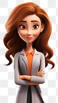 PNG Adult cartoon woman doll. 