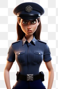 PNG Adult uniform cartoon woman. 