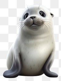 PNG Seal cartoon animal mammal.