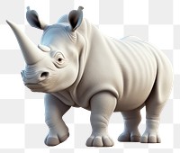 PNG Rhinoceros wildlife cartoon mammal. 