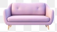 PNG  Furniture armchair cushion sofa. AI generated Image by rawpixel.