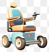 PNG Wheelchair vehicle cartoon font. AI generated Image by rawpixel.
