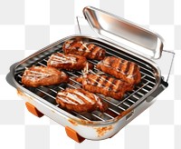 PNG  Grilling cooking meat food. AI generated Image by rawpixel.