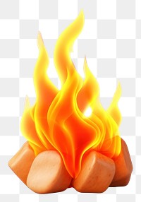 PNG Fire white background misfortune glowing. 