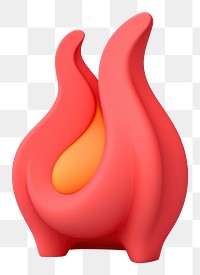PNG Cartoon font fire red. AI generated Image by rawpixel.