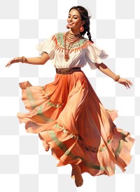 PNG Dancing smile adult woman. AI generated Image by rawpixel.