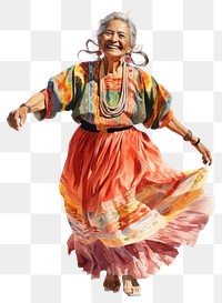 PNG Dancing tradition costume adult. AI generated Image by rawpixel.