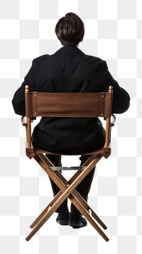 PNG Chair sitting adult seat. AI generated Image by rawpixel.