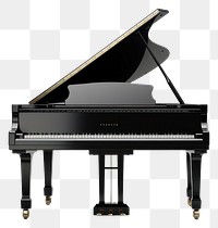 PNG Piano keyboard black harpsichord. 