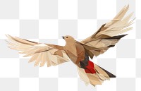 PNG Flying bird animal white background. AI generated Image by rawpixel.