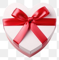 PNG Gift heart shape box. 