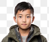 PNG Portrait jacket child photo. 