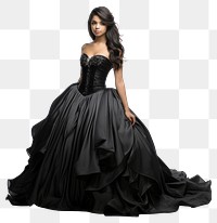 PNG Wedding fashion dress gown. AI generated Image by rawpixel.