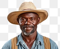 PNG Portrait farmer adult smile. 