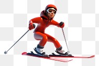 PNG Recreation cartoon sports skiing. 