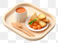 PNG Lunch food meal dish. AI generated Image by rawpixel.