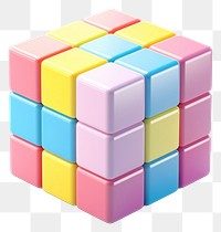 PNG Toy white background rubik's cube pattern. AI generated Image by rawpixel.