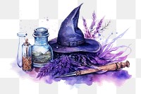 PNG Painting lavender bottle purple