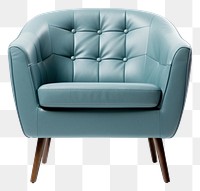 PNG  Chair furniture armchair white background. AI generated Image by rawpixel.