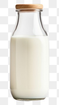 PNG Milk bottle glass dairy