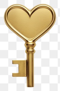 PNG Key jewelry shape heart. AI generated Image by rawpixel.