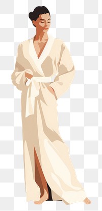 PNG Robe fashion dress adult. AI generated Image by rawpixel.