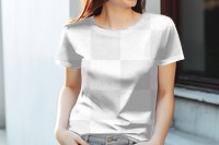 Women's blouse png, transparent mockup