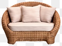 PNG Armchair furniture cushion pillow. 