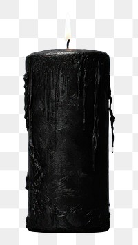 PNG Candle black white background cylinder. 