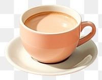 PNG Coffee saucer drink tea. AI generated Image by rawpixel.
