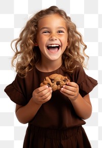 PNG Portrait chocolate smiling eating. AI generated Image by rawpixel.