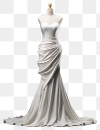 PNG Wedding dress mannequin fashion