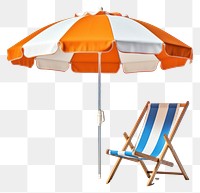 PNG Umbrella chair furniture summer. 