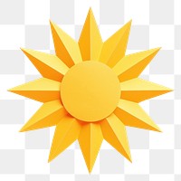PNG Paper sun white background simplicity. AI generated Image by rawpixel.