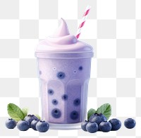 PNG Berry blueberry smoothie fruit. 