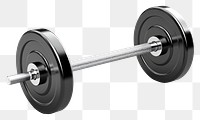 PNG Barbell sports weight gym. AI generated Image by rawpixel.