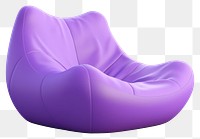 PNG Furniture white background inflatable relaxation. 