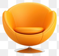 PNG  Chair furniture armchair white background. AI generated Image by rawpixel.