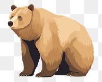 PNG Wildlife mammal animal bear. AI generated Image by rawpixel.