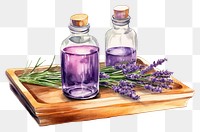 PNG Lavender bottle perfume flower. 