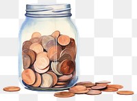 PNG Jar transparent background investment container. 