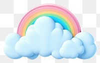 PNG Rainbow nature cloud sky