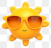 PNG Sunglasses toy white background anthropomorphic. AI generated Image by rawpixel.