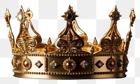 PNG Crown accessories sculpture accessory. AI generated Image by rawpixel.