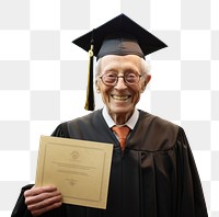 PNG Graduation certificate student holding. 