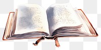 PNG Publication reading diary book. AI generated Image by rawpixel.