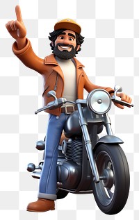 PNG Motorcycle vehicle cartoon adult. 