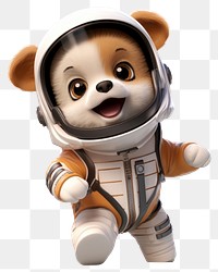 PNG Astronaut figurine cute toy. 