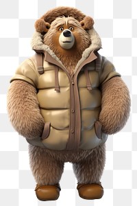 PNG Bear cartoon mammal winter. 