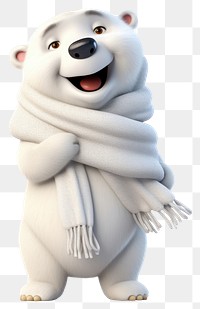 PNG Bear cartoon mammal white. 